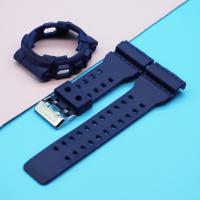 ราคา คลังสินค้าพร้อม สายคล้องนาฬิกาข้อมือซิลิโคนสีดำสำหรับ Casio G SHOCK ผู้ชาย GA 110 GA100 GA120 GA 140 GA150 GD 120 100 110 GLS 100 110 120ชุดซิลิโคนเครื่องมือต่อพ่วง (9659038915)