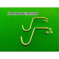 ราคา ตะขอ สำหรับวางไม้เร็ท โต๊ะสนุกเกอร์ อะไหล่ทอง 3 หุน ใช้ตกแต่งโต๊ะสนุกเกอร์ ราคาต่อ1อัน (16421902700)