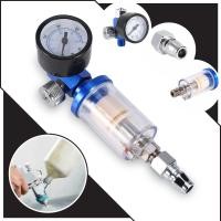 ราคา กรองลมดักน้ำ สเปรย์ Pneumatic Air เกจวัดควบคุม สายน้ำน้ำมันตัวดักกรองแยก กรองลม ดักน้ำน้ำมัน Water Oil Separator (13626318203)