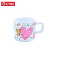 ราคา Srithai Melamine ถ้วยหู เมลามีน ลาย Rilakkuma lovely heart C 634 3 ขนาด 3 นิ้ว (16064733659)