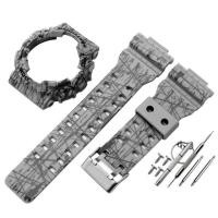 ราคา Tali Jam Tangan Silikon มีเคสสำหรับ Casio G SHOCK ชาย GA 110 GA100 GA120 GD 120 GA150 100 110 GAX 100เครื่องมือต่อพ่วงชุดซิลิโคน (2408772957)