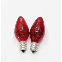 ราคา หลอดไฟศาลเจ้า ไฟหิ้งพระ หลอดปิงปอง หลอดจำปา ขั้วเกลียวเล็ก E12 ขนาด 7W สีแดง ขนาด 7 วัตต์ หลอดศาลเจ้า 142 (17509518608)