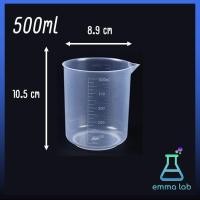 ราคา บีกเกอร์พลาสติก Plastic Beaker 50ml 100ml 250ml 500ml 1000ml (10311170996)
