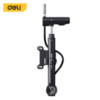 ราคา Deli ที่สูบลมจักรยาน ที่สูบลม สูบลม มอเตอร์ไซค์ ที่สูบลม รถมอเตอร์ไซค์ และไม่เด้งกลับเมื่อปั๊ม สูบลม Air Pump (19533756058)