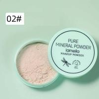 ราคา C 181 Lameila แป้งฝุ่น 3607 ควบคุมความมัน เนื้อแมตต์ กันน้ํา ติดทนนาน 3 สี แป้งฝุ่นชนิดโปร่งแสง สำหรับเเต่งหน้าแป้งเจ้านาง (18489228352)