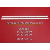 ราคา หลอดแบล็คไลท์ของทีวีSharp 32 นิ้ว LC 32LE280X ไลท์บาร์ รุ่น LBM20E0501 JJ 3 ไฟ 3 ทีวี (14097247077)