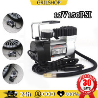 ราคา จัดส่งฟรี เครื่องยนต์โรตารี่โลหะ 12V ปั๊มลมไฟฟ้าติดรถยนต์ 150PSI ปั๊มลมรถยนต์ ปั๊มลมรถ ปั๊มลมไฟฟ้าดิจิตอล ปั๊มลมไฟฟ้า ปั๊มลมติดรถยนต์ เครื่องปั๊มลมแบบพกพา รุ่น Car air pump ปั๊มลม ปั๊มลมไฟฟ้า (1181183