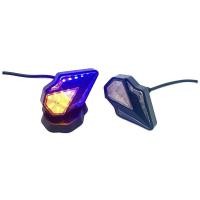 ราคา ไฟเลี้ยวแปะ มีไฟหรี่3สี ฟเลี้ยวแปะ ไฟเลี้ยวส้ม ไฟหรี่ แดง ขาว ฟ้า ราคาต่อค (7556718617)