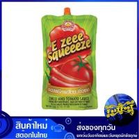 ราคา ซอสพริกผสมมะเขือเทศ 900 กรัม Chilli and Tomato Sauce E Zeee Squeeeze อีซี่ สควีส ภูเขาทอง ซอสพริก ซอสมะเขือเทศ ซอสมะเขือ (7859341482)
