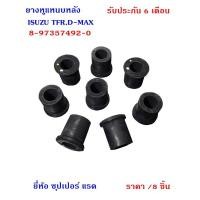 ราคา ยางหูแหนบหลังISUZU TFRD MAX ชุด8ตัว ยี่ห้อ ซุปเปอร์ แรด (13257820847)