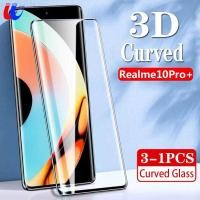 ราคา SGP ไฮบริด3 1ชิ้นกระจกโค้ง3D สำหรับ Realme 10 Pro 5G 10 Pro Plus กระจกเทมเปอร์ฟิล์มป้องกันหน้าจอเต็มรูปแบบ Oppo Realme 10 Pro5G 10plus Realme 11 Pro 11Pro Plus ฟิล์มป้องกันหน (17049237823)