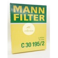 ราคา BENZ กรองอากาศ ไส้กรองอากาศ Air filter Mann C 30195 2 เบนซ์ รุ่น W202 C220 C180 C200 (11658249671)