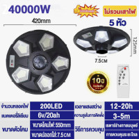 ราคา รับประกัน10ปี ไฟโซล่าเซลล์ 20000W 10000W ไฟโซล่าเซลถนน ไฟถนน UFO ไฟถนนLED โซล่าเซลล์ ไฟแสงอาทิตย์ แสงสีขาว โคมไฟถนน กันน้ำและป้อ ไฟเซลล (18591955448)