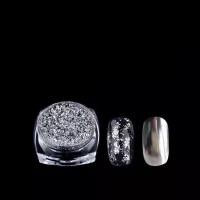 ราคา ทองคำเปลวละเอียด มี 2 สี ทองคำเปลวสีเงิน ทองคำเปลวสีทอง ตกแต่งเล็บ1 (10913466202)