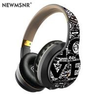 ราคา Newmsnr Graffitiสไตล์แฟชั่นหูฟังบลูทูธเสียงHi Fi Bassหูฟังไร้สายสวมหูพร้อมไมโครโฟนหูฟังชุดหูฟังหูฟังลดเสียงรบกวนสำหรับXiaomi Huawei Apple Oppoฯลฯ (4276528239)
