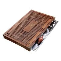 ราคา ถาดชา ไม้คุณภาพดี ถาดน้ำชา ถาดรองชา มีลิ้นชักเก็บนำ้และท่อระบายนำ้ ถาดชงชาจีน ถาดรองน้ำชา ที่คว่ำแก้ว ชุดชงชา (9757434456)