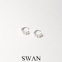 ราคา SWAN Mera Pearl Cuff ต่างหูเงินแท้ ต่างหูหนีบ ไม่ต้องเจาะ ประดับมุกแท้ มุกน้ำจืด (8409743257)