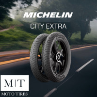 ราคา Michelin City Extra TL ขอบ14 17 ไม่ใช้ยางใน ยางนอกมิชลิน สำหรับ FINO MIO CLICK Scoopy i WAVE (13407079760)