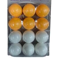 ราคา ลูกปิงปอง สีส้ม ผสม สีขาว 1 แพ็ค บรรจุ 12 ลูก (17727111854)