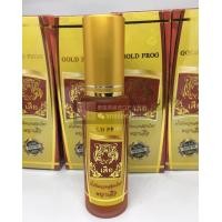 ราคา น้ำมันนวด สมุนไพร พญาเสือ ตรา GOLD FROG บรรเทา ปวดเมื่อย สมุนไพรคุณภาพ100 1ขวดx60ml (639280838)