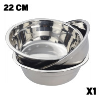 ราคา ชามสแตนเลส 304 ชามอาหาร ชามใส่อาหาร ถ้วยซุปสแตนเลส กะละมังสแตนเลส 14 24cm สแตนเลสอย่างดี Stainless steel Bowl Thejoyful (15573591159)