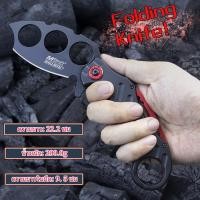 ราคา มีดพับ มีดพก มีดเดินป่าแท้ มีดพกสั้นทหาร มีดพกสวยๆคมๆ มีดอเนกประสงค์ stainless steel ใบมีดคมกรีบ Folding Knife High Hardness Sharp Portable (18197723910)