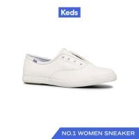 ราคา KEDS รองเท้าผ้าใบหนัง แบบสวม รุ่น CHILLAX LEATHER สีขาว WH65518 (9248693376)