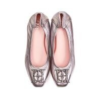 ราคา O B รองเท้าหนังแกะ AUDREY CREST สี Top of Platinum (1366416854)