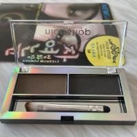ราคา No 404 Nice Shop Eyebrow Powder เขียนคิ้วตลับ 2 ช่อง พร้อมแปรงหัวตัดและแปรงเบลน (12472271056)