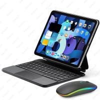 ราคา Stock COD GOOJODOQ สำหรับ Apple Magic Keyboard สำหรับ iPad Air 5 Air 4 10th 2018 2022 iPad Case 2022 2020 iPad Pro 11 Case 2021 Floating Design Trackpad Backlit Bluetooth Keyboard (18802602231)