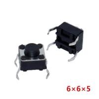 ราคา 100 ชิ้น ล็อต 6x6x5 4 3 6 7 8 9 10 11 12 13 14 15 มม สวิตช์แบบแทคปุ่มกดสวิทช์ 12 โวลต์ทองแดง 4Pinกรมทรัพย์สินทางปัญญาไมโครสวิทช์สำหรับทีวี ของเล่น ใช้ในบ้านกระดุม (536696921)