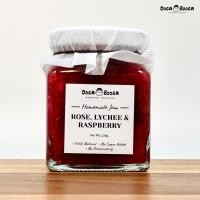 ราคา แยมผลไม้ รสกุหลาบ ลิ้นจี่ ราสเบอรี่ Rose Lychee Raspberry Jam สูตรเพื่อสุขภาพ ไม่เติมน้ำตาล Ooga Booga Farm (15946376515)