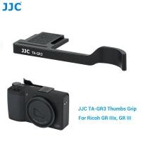 ราคา JJC โลหะ นิ้วหัวแม่มือ มือจับสำหรับ Ricoh GR III GRIII GR3 GR IIIx GRII GR2 กล้องปลอดภัย วงเล็บนิ้วหัวแม่มือ พร้อม รองเท้าร้อน ฟังก์ชั่นฝาครอบ (7111556292)