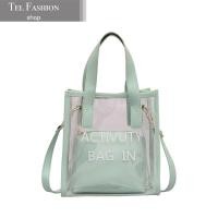 ราคา Z2 กระเป๋าสะพาย กระเป๋าถือ แบบใส ถอดแยกได้ ถอดสายได้ มี2แบบ (779478721)