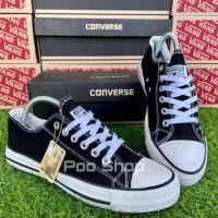 ราคา Converse คอนเวิร์ส รองเท้าผ้าใบ ใส่ได้ทั้งหญิงและชาย มีไซส์36 45 สีดำ พร้อมส่ง (18879892655)