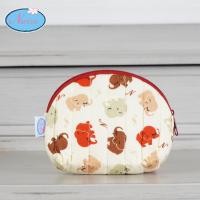 ราคา Nantita กระเป๋าใส่เหรียญทรงหอยผ้าคอตตอน BC555 (8387090067)