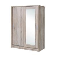 ราคา Delicato ตู้เสื้อผ้า 2 บานเลื่อน ขนาด 120x55x180 ซม. รุ่น Bogie1