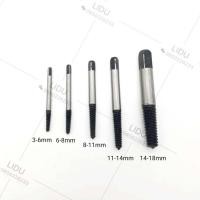 ราคา ชุดดอกต๊าปถอดเกลียวซ้าย 1กล่อง5ตัว ขนาด3 18MM Screw Extractor ตัวถอนเกลียว ดออกถอนเกลียวซ้าย ชุดถอนเกลียวดออกถอนเกลียว ที่ถอดสกรู ถอนน๊อต (7180704988)