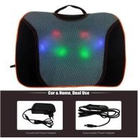ราคา Car Using หมอนนวดไฟฟ้า เครื่องนวดไฟฟ้า เบาะนวดไฟฟ้าระบบลูกกลิ้ง หมอนนวดไฟฟ้า ที่นวดอเนกประสงค์สำหรับในบ้านและรถยนต์ Multi purpose Electric Massage Pillow for Back Neck (345625178)