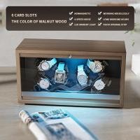 ราคา IBBETON Watch Winder USb Powered For Automatic Watches Mechanical Watches Rotator Holder Wood Case Winding Cabinet Storage Display Boxes (19259275326)