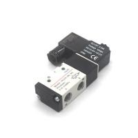 ราคา โซลินอยด์วาล์วไฟฟ้า 3 2 พอต ขนาด 2 หุน Pneumatic Solenoid Valve 3 2 Port 1 4 3V210 08 AC220V DC24V DC12V (18902612110)