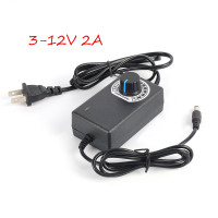 ราคา อะแดปเตอร์ ปรับโวลท์ได้ 3V 12V 9V 24V อแดปเตอร์ชาร์จ อะแดปเตอร์ปรับพลังงาน พร้อมหน้าจอแสดงผล Voltage Adjustable Adapter (19542626949)