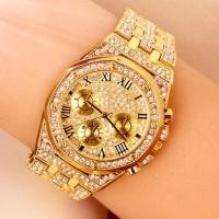 ราคา นาฬิกา2022 Reloj Hombre Ice Out เป็นทางการสุดหรูสีเหลืองนาฬิกาผู้ชายสีทองนาฬิกาข้อมือผู้ชายควอตซ์พลอยเทียมทั้งเรือน (18414112906)
