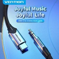 ราคา Vention Type C Audio Cable USB C Male To 3 5mm Male Aux Cable Jack HiFi Pure Sound Type C 3 5mm Jack Adapter For Speaker Car Earphone Cellphone HuaWei XiaoMi OPPO Tablet Audio Cable (7158426516)