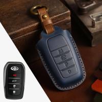 ราคา ซองหนังแท้ ใส่กุญแจรีโมทรถยนต์ รุ่นหนังกลับ Toyota Fortuner TRD Camry HybridLegenderAltis 2015 23 (16831710564)
