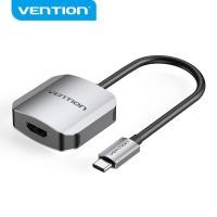 ราคา Vention อะแดปเตอร์ USB C เป็น HDMI Thunderbolt 3สาย Type C เป็น HDMI รองรับ USB 3 1 1080P 4K UHD สำหรับ SAMSUNG S20 Surface Pro 7 Huawei P40 P30 Pro USB C เป็น HDMI (13516111808)