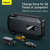 ราคา Baseus Car Jump Starter 20000mah 2000A Power Bank 10000mah 1000A Portable Car Battery Booster 12V Auto External Battery Charger (19719759823)