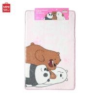 ราคา MINISO พรมเช็ดเท้า พรมกำมะหยี่ พรม We Bare Bears Collection 5 0 Plush (18729010159)