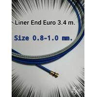 ราคา สายนำลวดเชื่อมซีโอทู Liner 0 8 1 0 mm End Euro ใช้กับ สายเชื่อมไฟฟ้า ตู้เชื่อมไฟฟ้า MIG CO2 (5086020571)