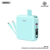 ราคา คูปองลด 40 บาท รุ่น RPP 20 มี มอก แบตสำรอง15000mAh Power Bank Type C To L เพาเวอร์แบงค์ แบตเตอรี่สำรอง paDC (19783645577)